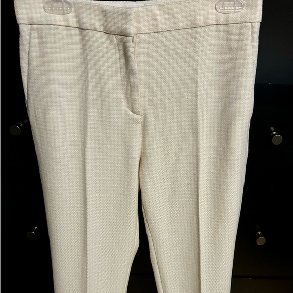 NWOT Ann Taylor Petite High Waist Ankle Pants in Houndstooth - Picture 7 of 7